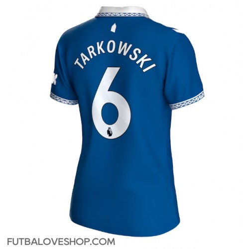 Dres Everton James Tarkowski #6 Domáci pre Ženy 2023-24 Krátky Rukáv